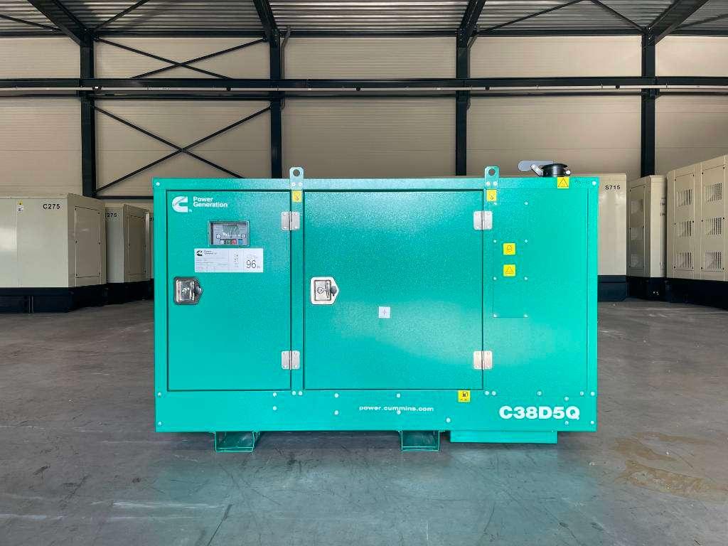 Cummins C38D5Q - 38 kVA Generator - DPX-18504-Q Foto 1
