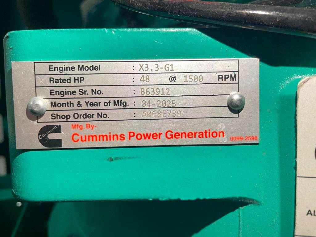 Cummins C38D5Q - 38 kVA Generator - DPX-18504-Q Foto 11
