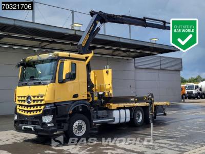 Mercedes-Benz Arocs 2851 6X2 Palfinger PK22002-EH Crane Kran German Truck Retarder 6x2*4 vendida por BAS World B.V.