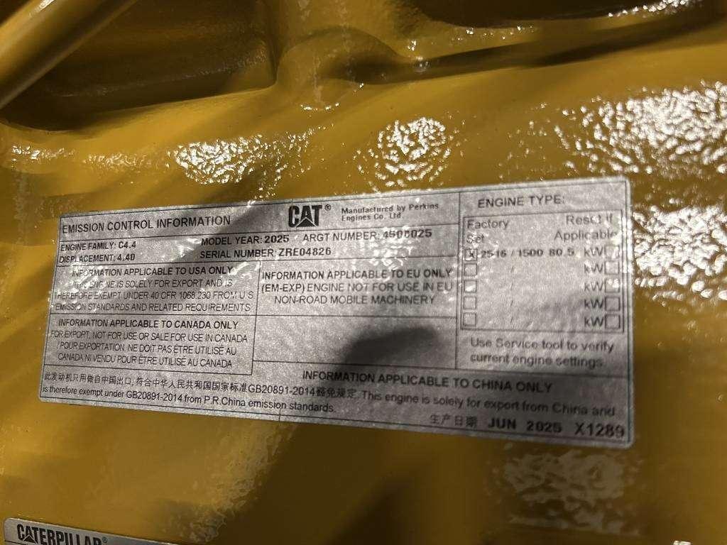 Caterpillar DE88GC - 88 kVA Stand-by Generator Set - DPX-18207 Foto 9