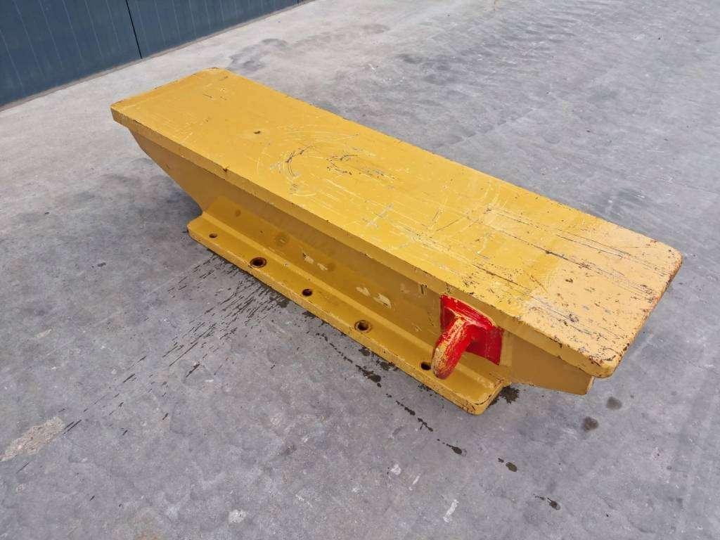 Contrapeso para Caterpillar 14H / 14M / 14G / 16M Foto 2