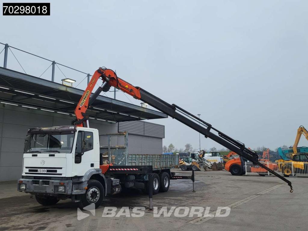Iveco 260E30H EuroTrakker 6X4 Palfinger PK27000 E Kran crane Winch Remote control Big-Axle Foto 6
