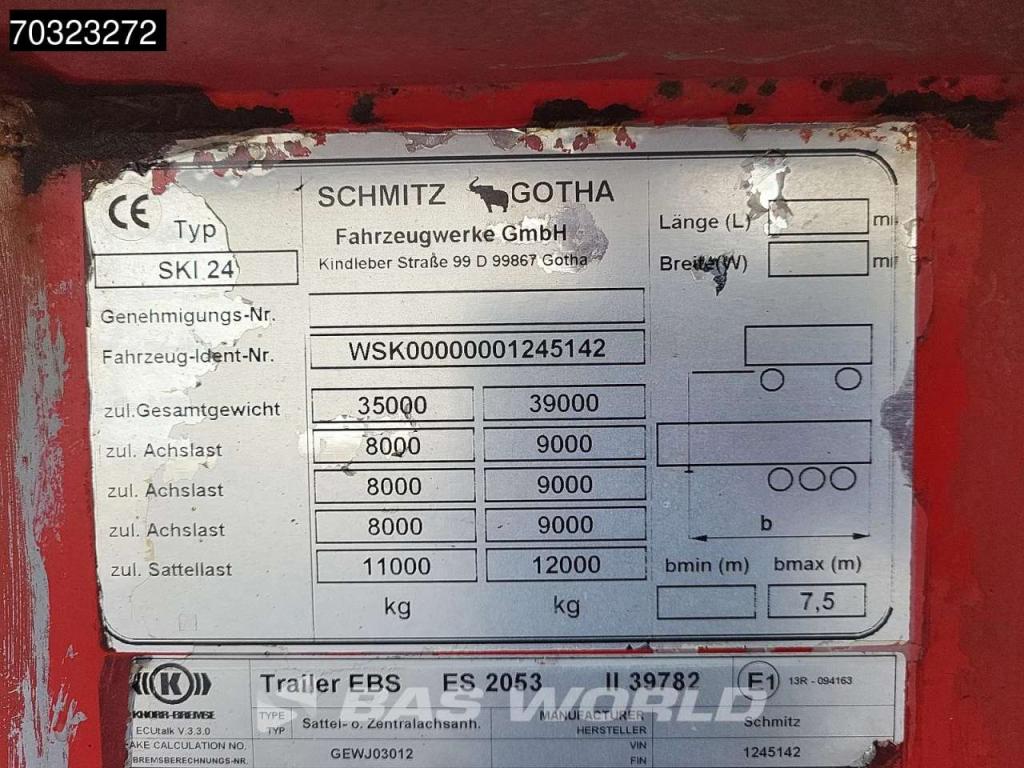 Schmitz SKI 24 3 axles Lift Axle Foto 29