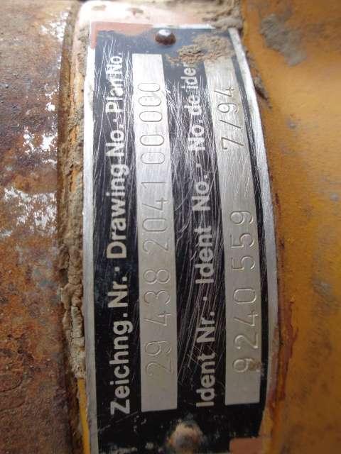 Cilndro de levantamiento para Liebherr PR 732 Foto 2