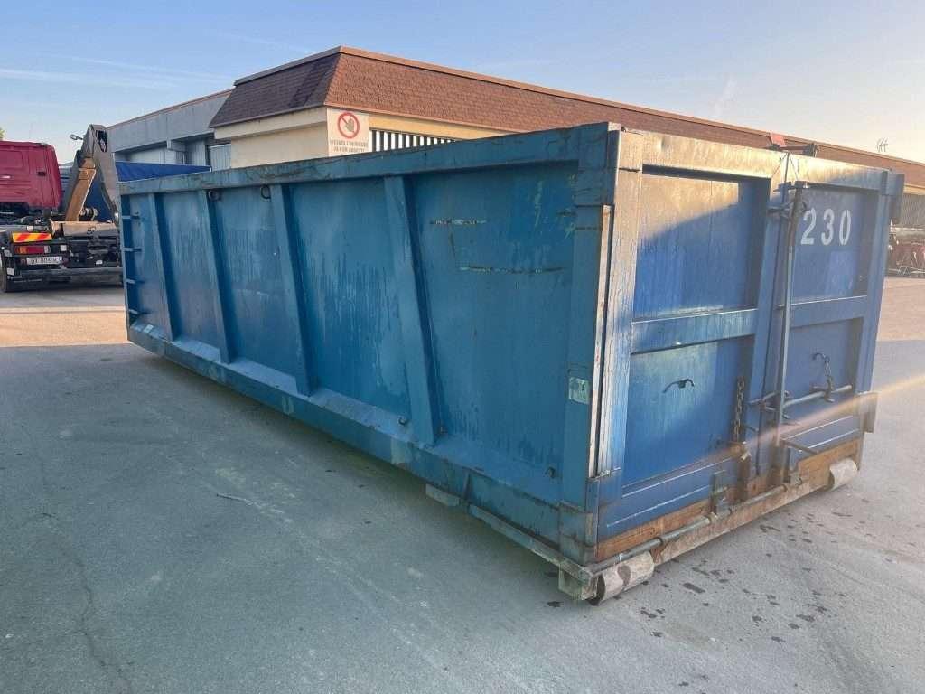 CONTAINER SCARRABILE USATO A CIELO APERTO Foto 2