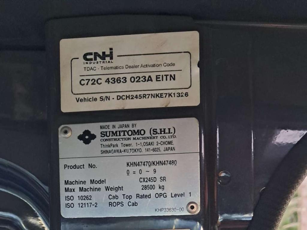Case CX245D-SR Foto 9