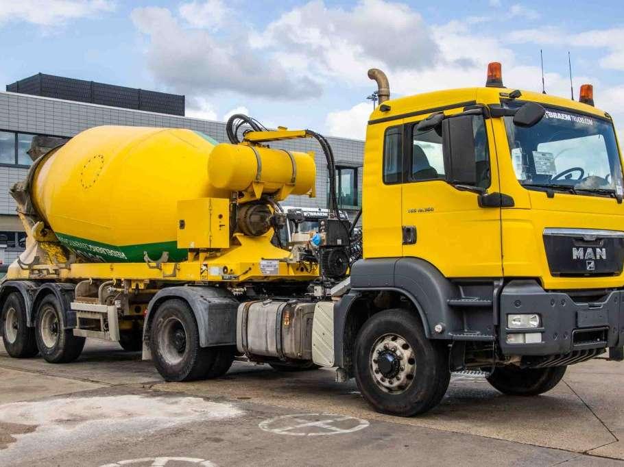 Man TGS 18.360 BLS-4X4H+MIXER 10 m3 Foto 2