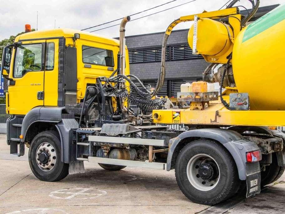 Man TGS 18.360 BLS-4X4H+MIXER 10 m3 Foto 8