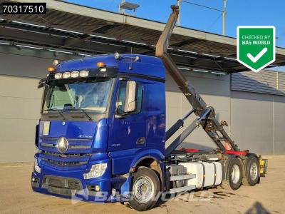 Mercedes-Benz Actros 2546 Actros 6X2 Meiller RS 21.65 containersystem Lift-Lenkasche ACC Euro 6 vendida por BAS World B.V.
