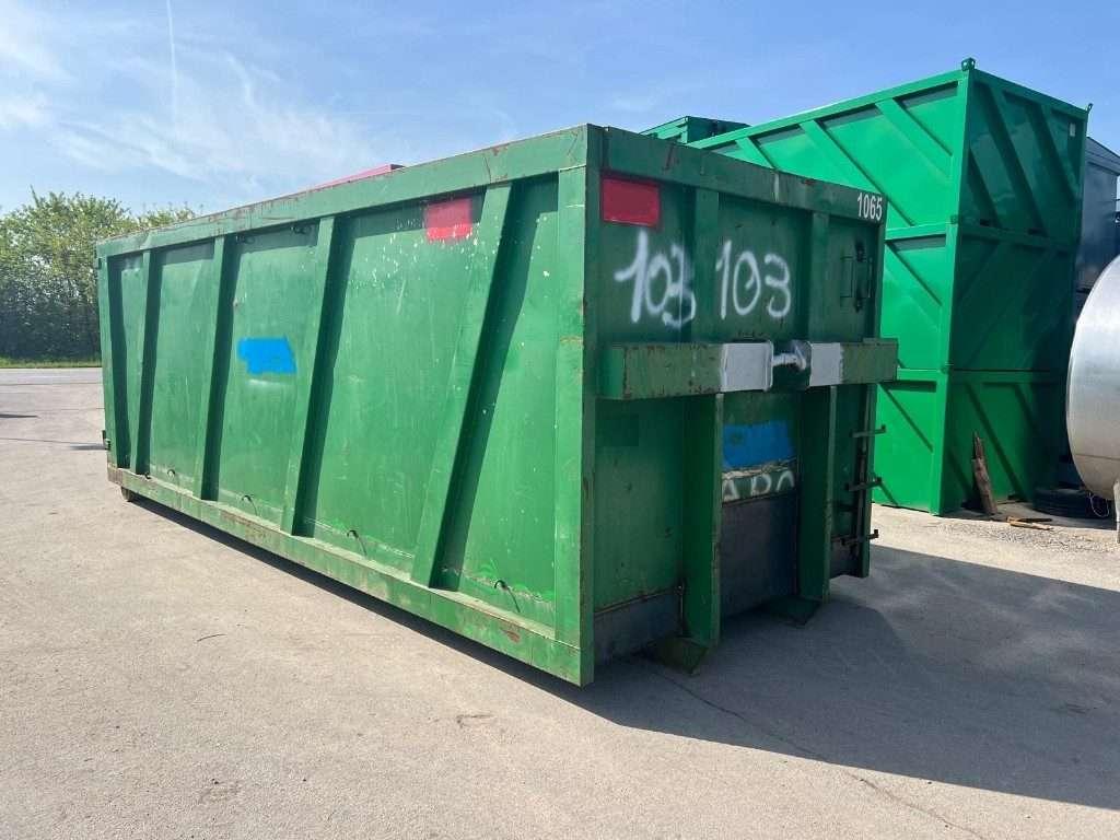 CONTAINER SCARRABILE USATO A CIELO APERTO Foto 2