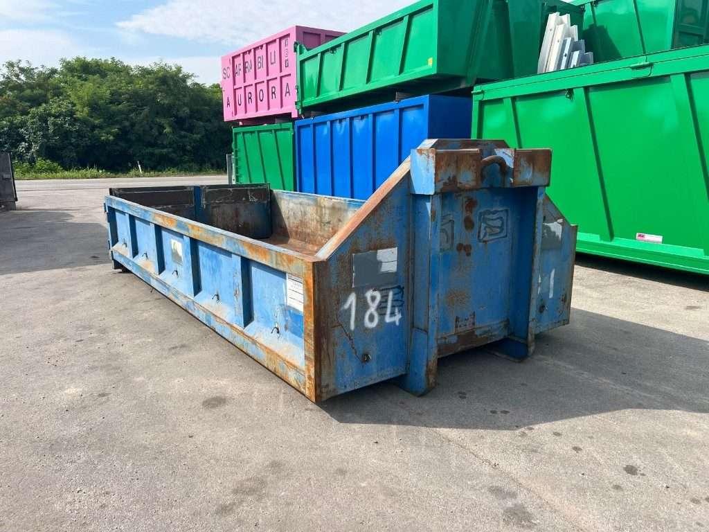 CONTAINER SCARRABILE USATO A CIELO APERTO Foto 2