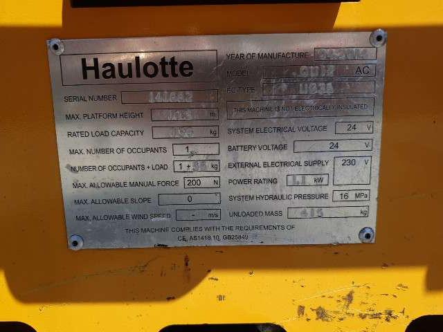 Haulotte Quick Up 12 Foto 4