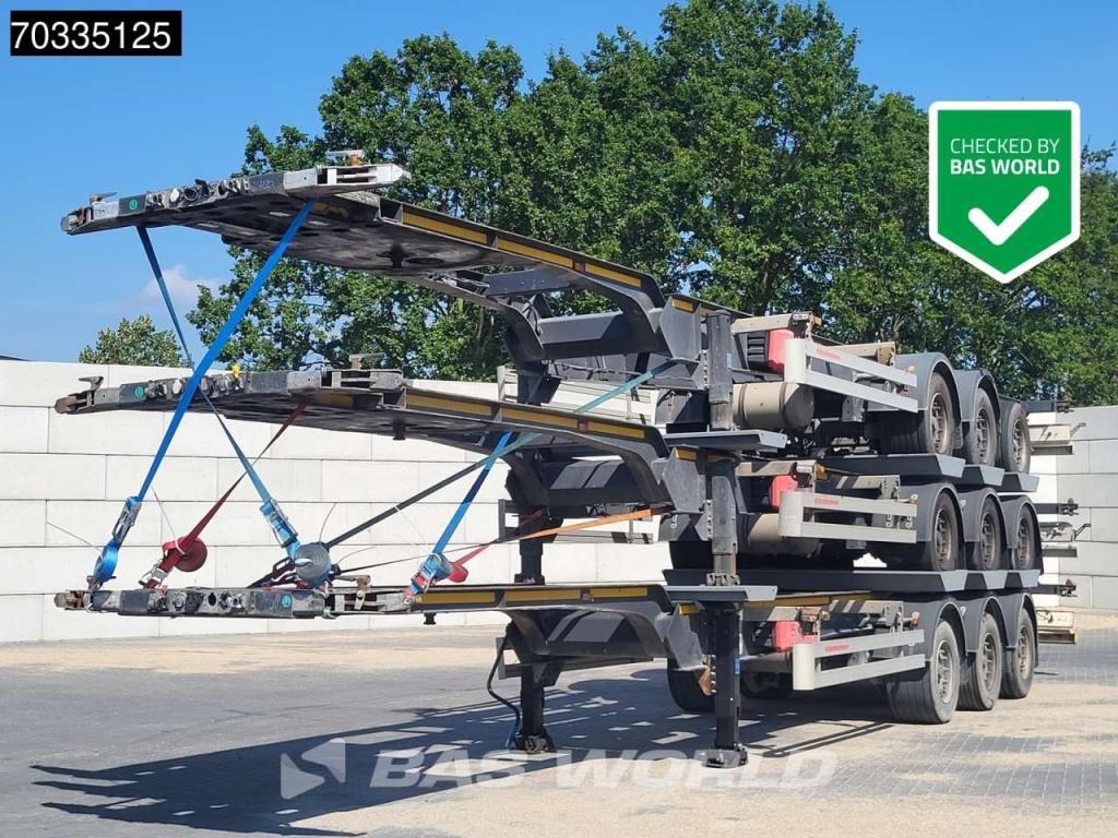 Kässbohrer CS 40ft Lift Axle Stack Foto 1