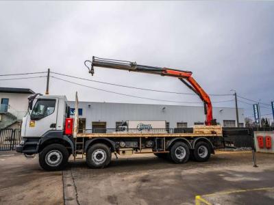 Renault KERAX 370 + PALFINGER 15T/M+2EXT. vendida por Braem NV