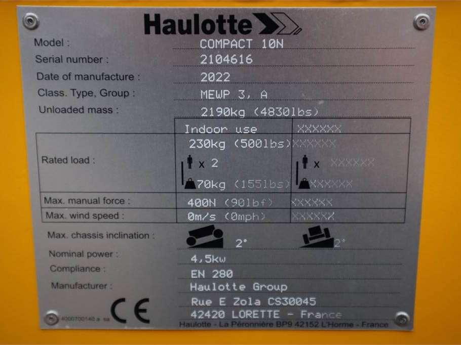 Haulotte COMPACT 10N Foto 6