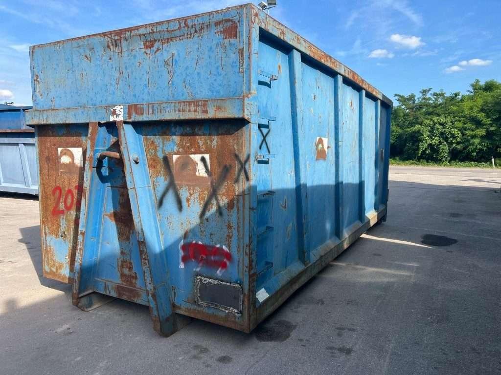 CONTAINER SCARRABILE USATO A CIELO APERTO Foto 1