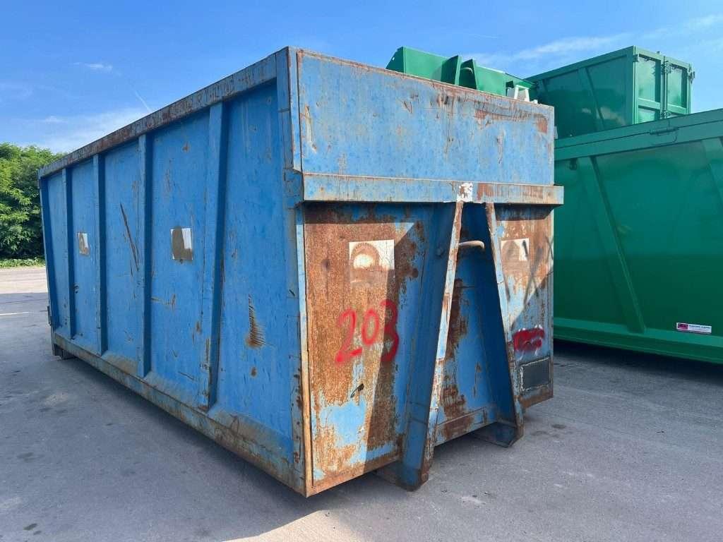 CONTAINER SCARRABILE USATO A CIELO APERTO Foto 2