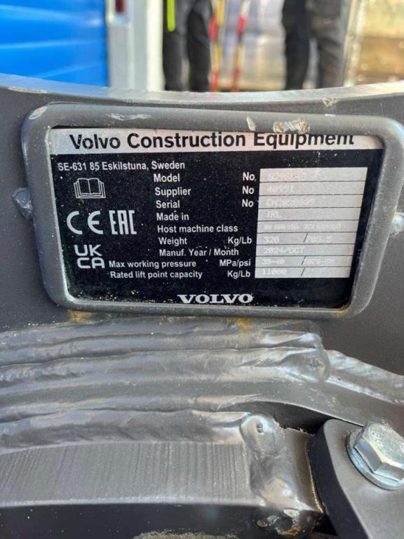Volvo UNI80 hydraulic quick coupler for 20-26 ton excavators Foto 7
