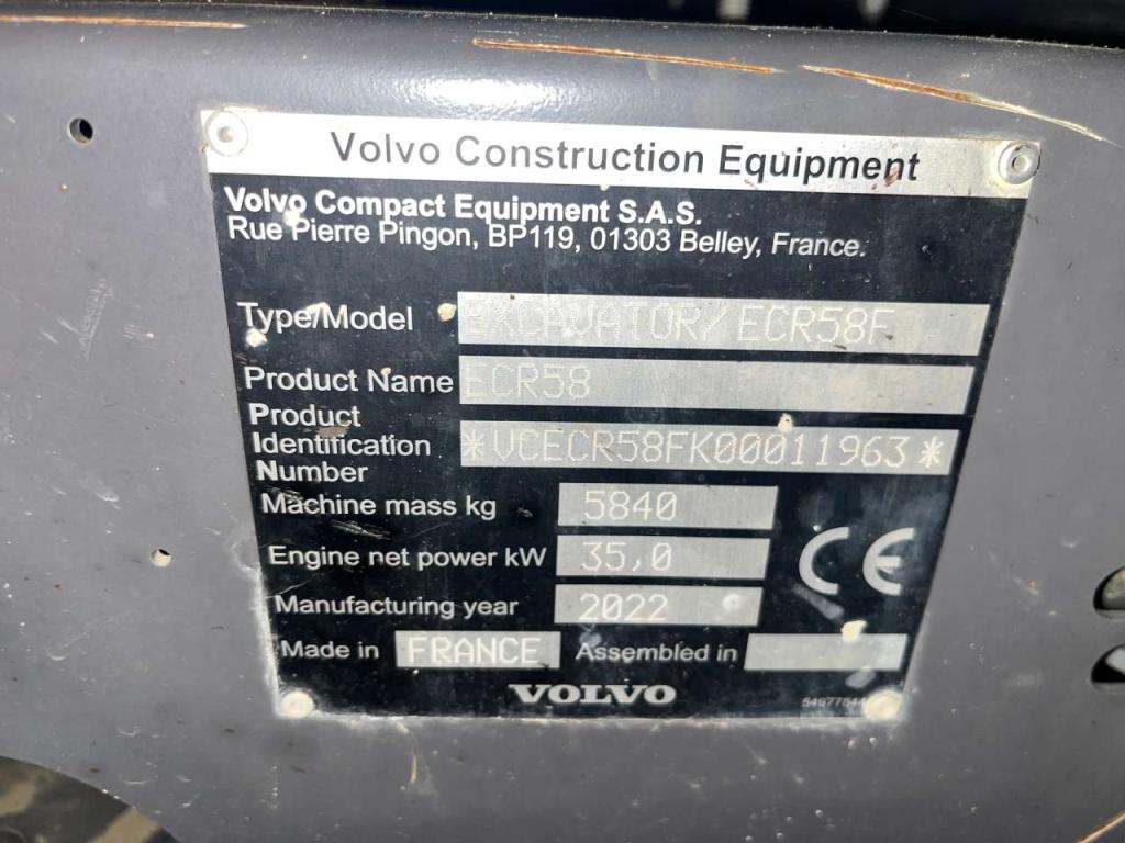 Volvo ECR58F Foto 13