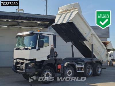 Renault K 520 8X4 18m3 tipper Full Steel Big-Axle Retarder Automatic Euro 6 vendida por BAS World B.V.