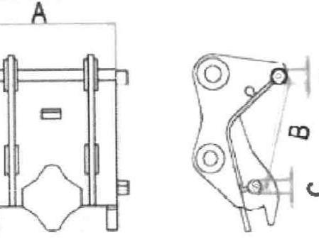 Verachtert CW55S for 25-45 ton excavators Enganche rápido Foto 6