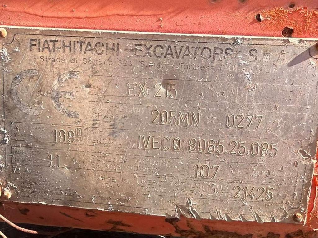 Fiat Hitachi EX215 Foto 2