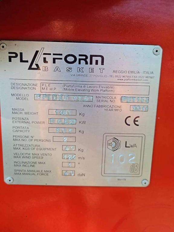 Platform Basket 13.80 Foto 17