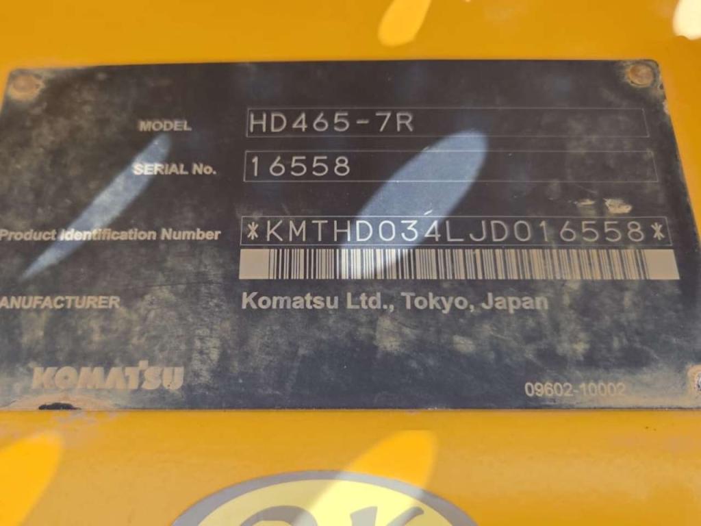 Komatsu HD465-7R Foto 16