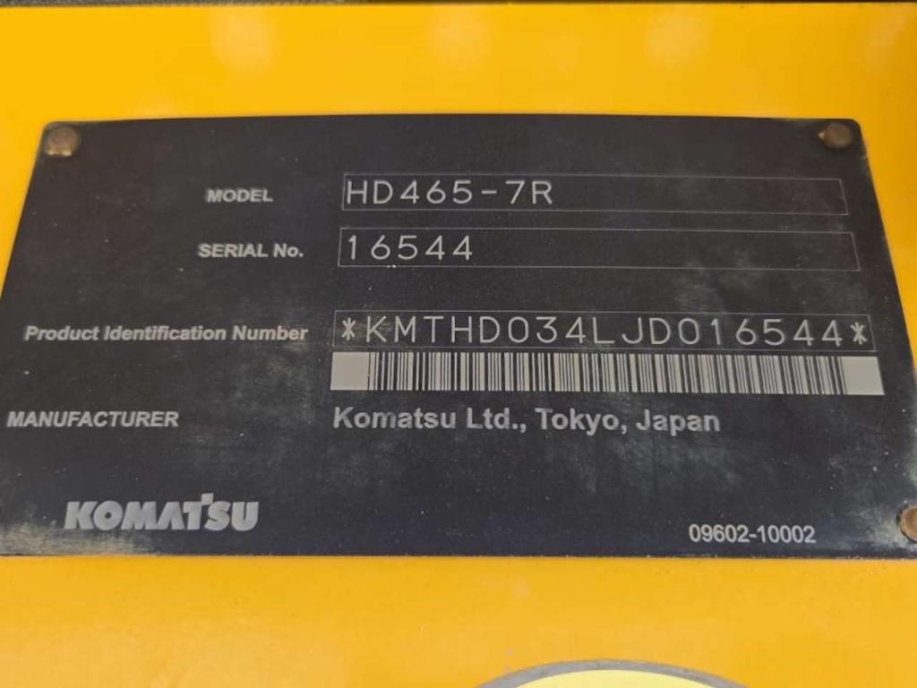 Komatsu HD465-7R Foto 8