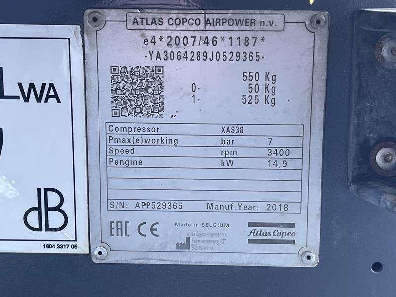 Atlas Copco XAS 38 KD Foto 6