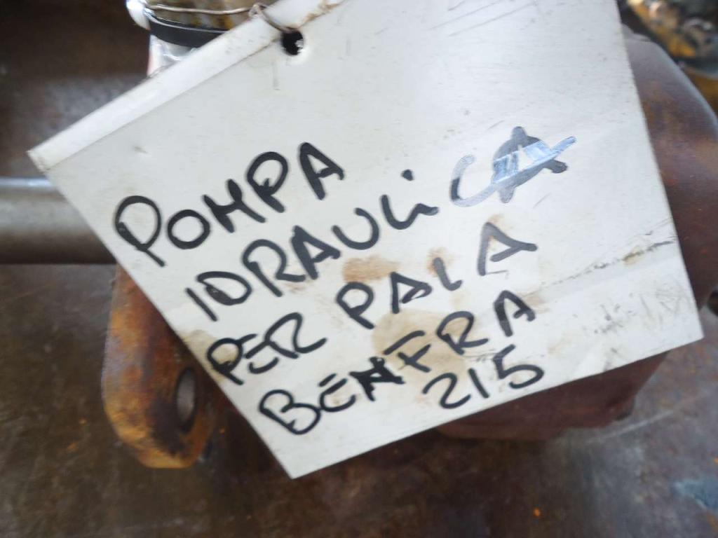 Bomba hidráulica para Benfra 215 Foto 4