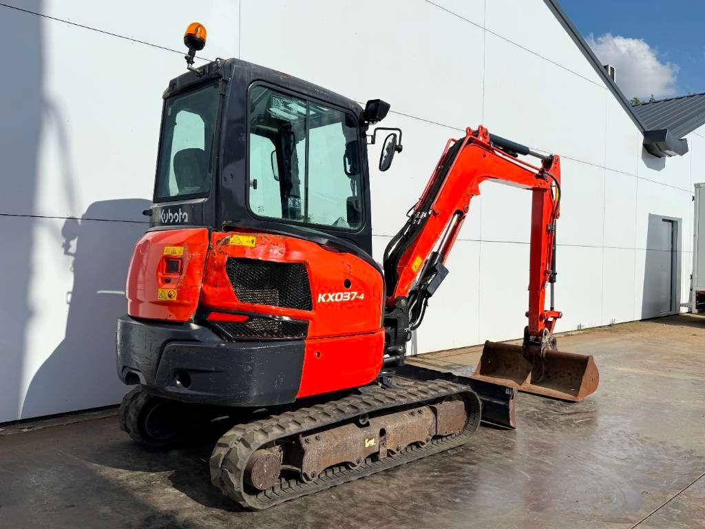 Kubota KX037-4 - Hammer Lines / Quick Coupler Foto 5