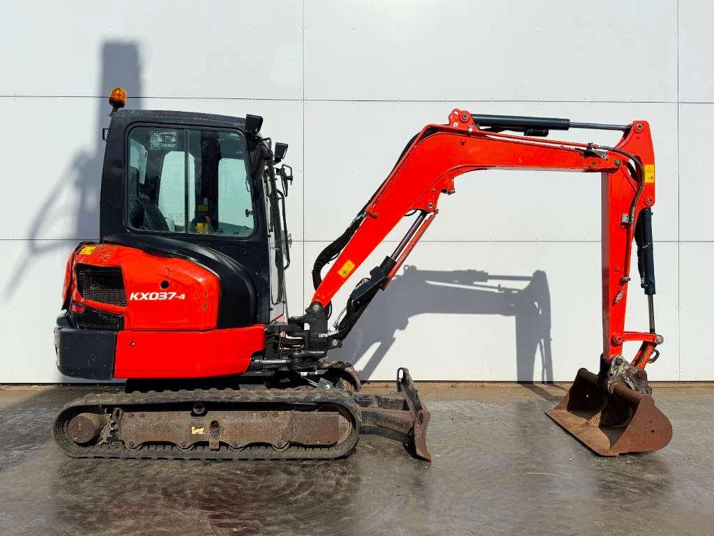 Kubota KX037-4 - Hammer Lines / Quick Coupler Foto 6