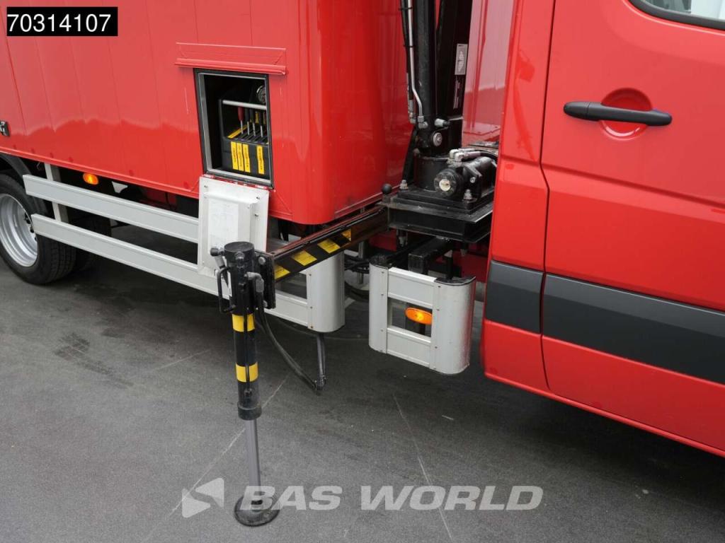 Volkswagen Crafter 136pk Hiab 013 T-2 Kraan D'Hollandia Laadklep Zijdeur Dubbellucht Bakwagen Navi Airco Cruis Foto 12
