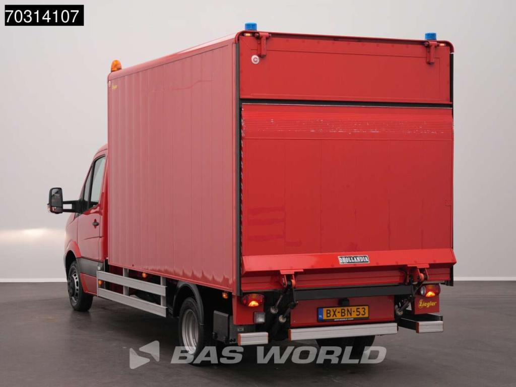 Volkswagen Crafter 136pk Hiab 013 T-2 Kraan D'Hollandia Laadklep Zijdeur Dubbellucht Bakwagen Navi Airco Cruis Foto 6