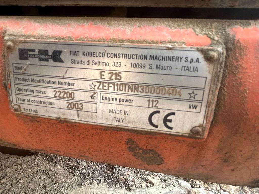 Fiat Kobelco E215 Foto 2