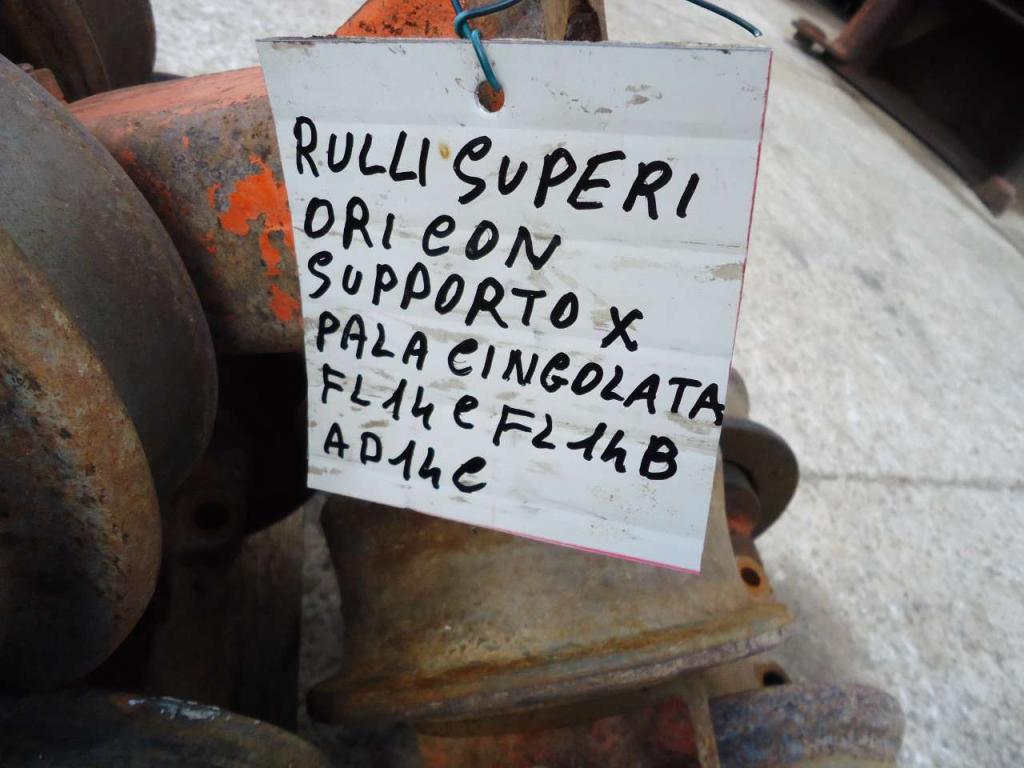 Rodillos superiores para Fiat Allis FL14B - FL14C - AD14C Foto 2