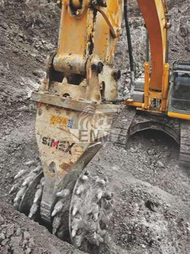 EMM Testata fresante escavatore 18 / 24 ton Foto 1