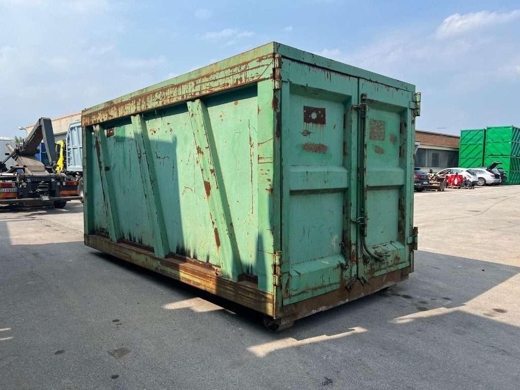 CONTAINER SCARRABILE USATO CON COPERCHIO Foto 3