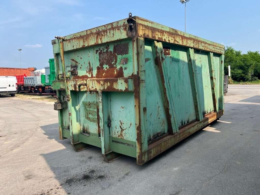 CONTAINER SCARRABILE USATO CON COPERCHIO Foto 4