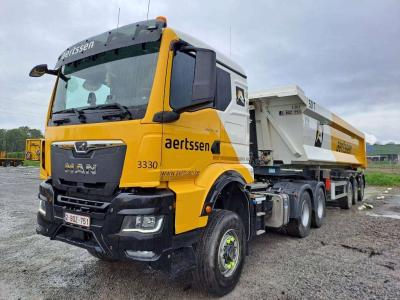 Man NTGS33.510 + DTM Granalu Tipper vendida por Aertssen Trading