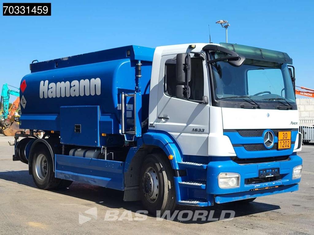 Mercedes-Benz Axor 1833 4X2 Tank Truck 3 Compartments Euro 5 Foto 7