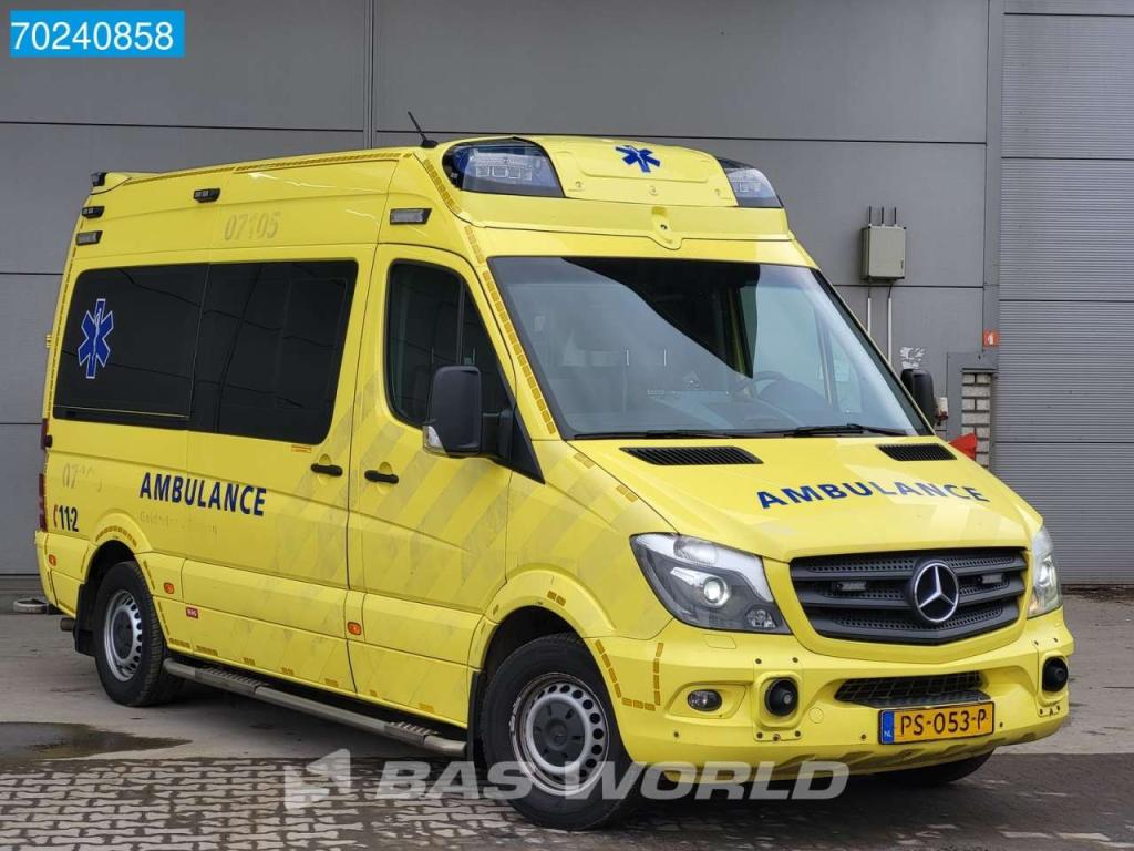 Mercedes Sprinter 319 CDI Automaat Euro6 Complete NL Ambulance Brancard Ziekenwagen Rettungswagen Krankenwag Foto 8