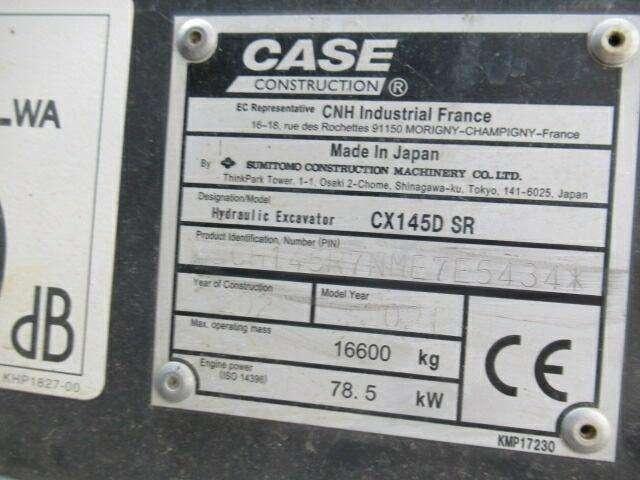 Case CX145D SR TRIPLICE Foto 7