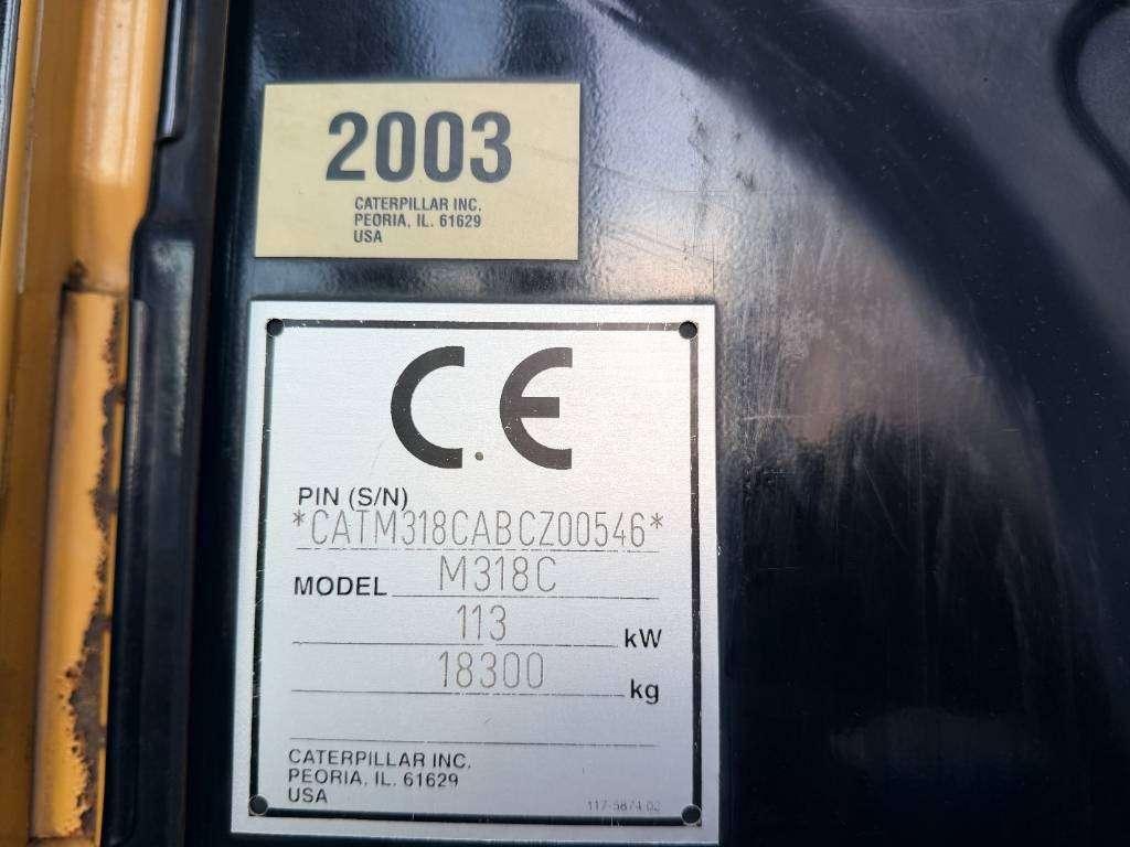 Caterpillar M318C Foto 10
