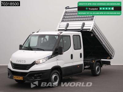 Iveco Daily 35S16 Automaat Driezijdige Kipper Dubbel Cabine 3,5t Trekhaak 160PK Airco Camera Euro6 Tipper vendida por BAS World B.V.