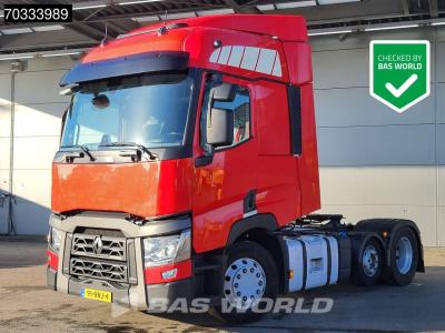 Renault T 460 6X2 NL-Truck APK 06-2027 SleeperCab Liftachse Standklima ACC PTO Alcoa's vendida por BAS World B.V.