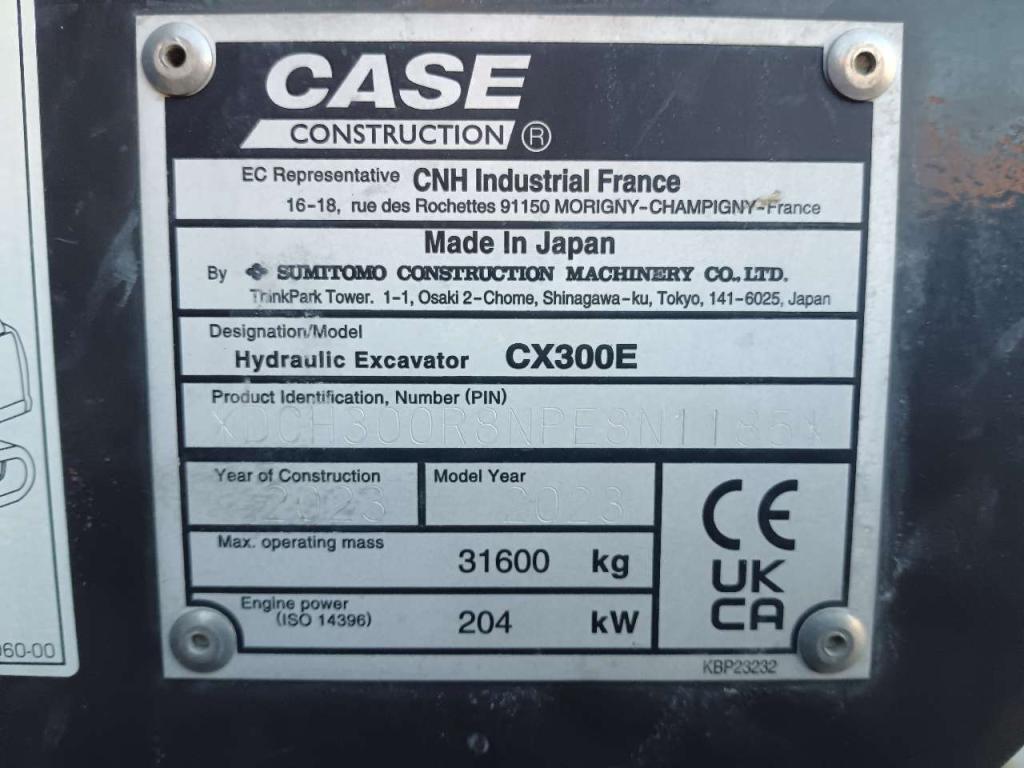 Case CX300E Foto 5