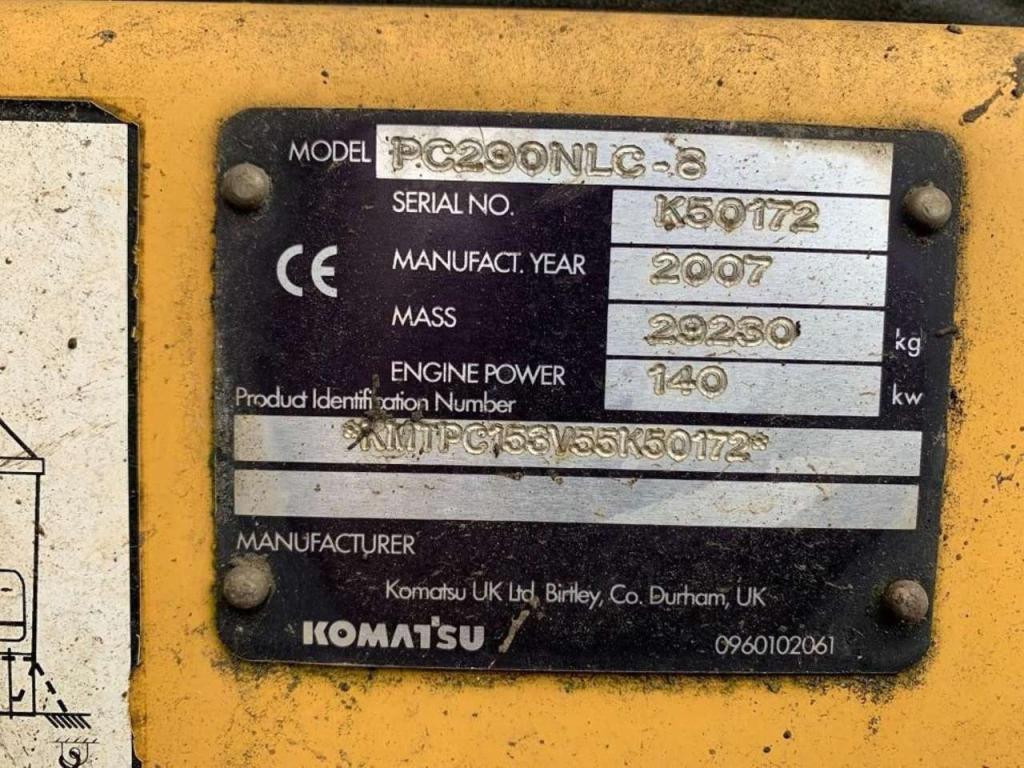 Komatsu PC290NLC-8 Foto 14