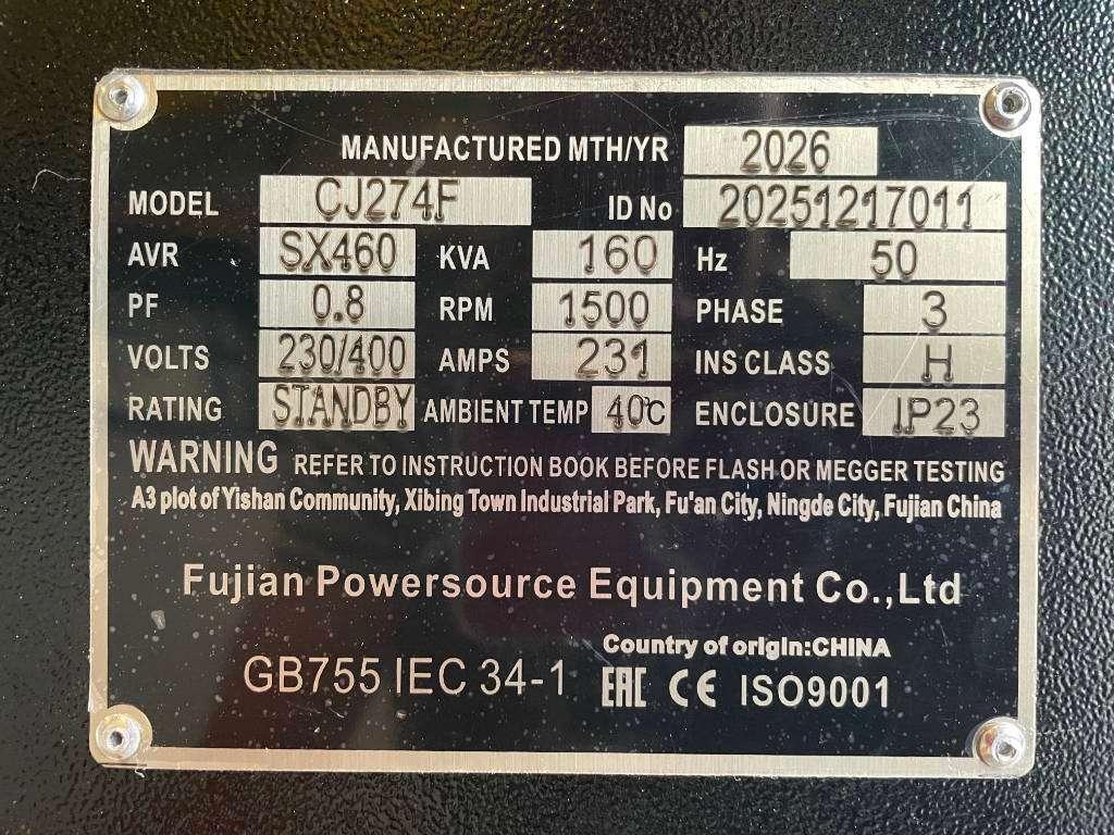DPX CJ274E - 160 kVA Alternator - DPX-33907 Foto 8